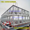 Good quality square fabricated steel clean water tank